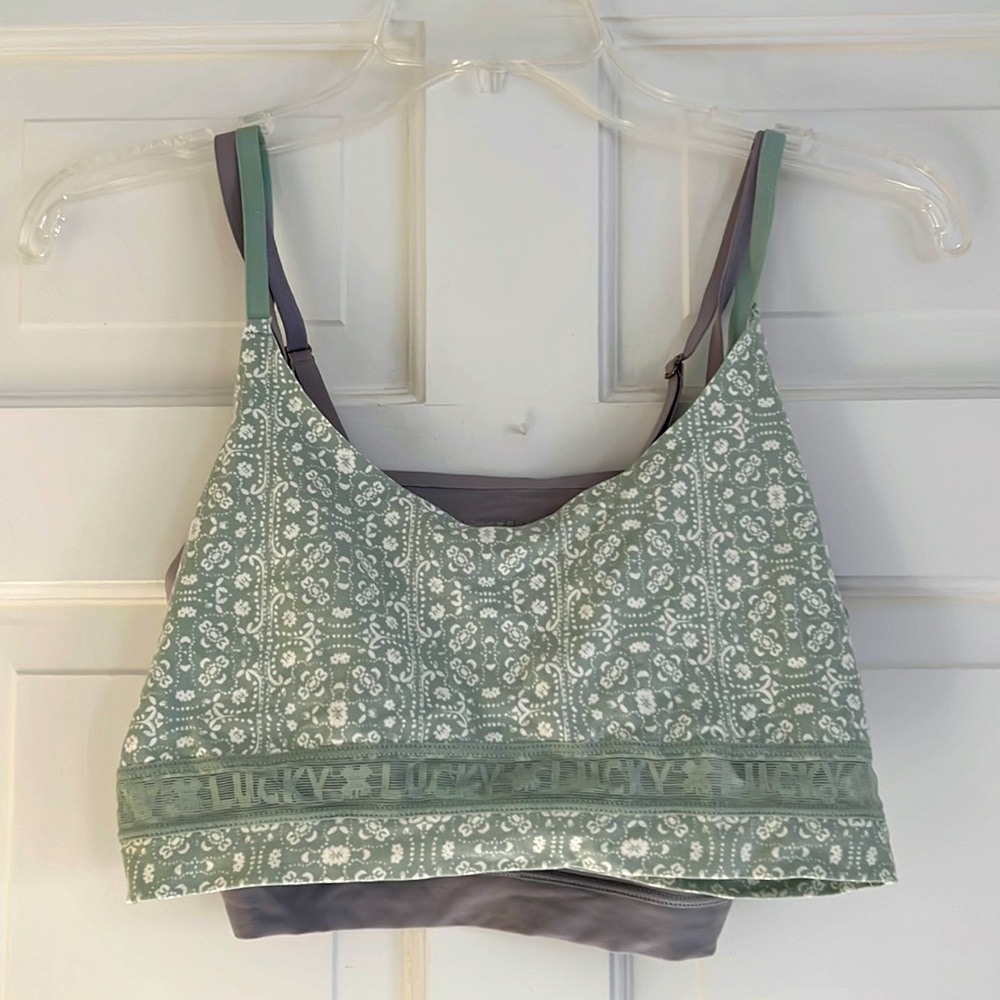 2 for 1! LUCKY Brand Bralettes. Never worn!